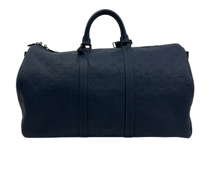 Keepall 50, 1.670&euro;, Bolso, Azul, Animal - Piel, Vista frontal